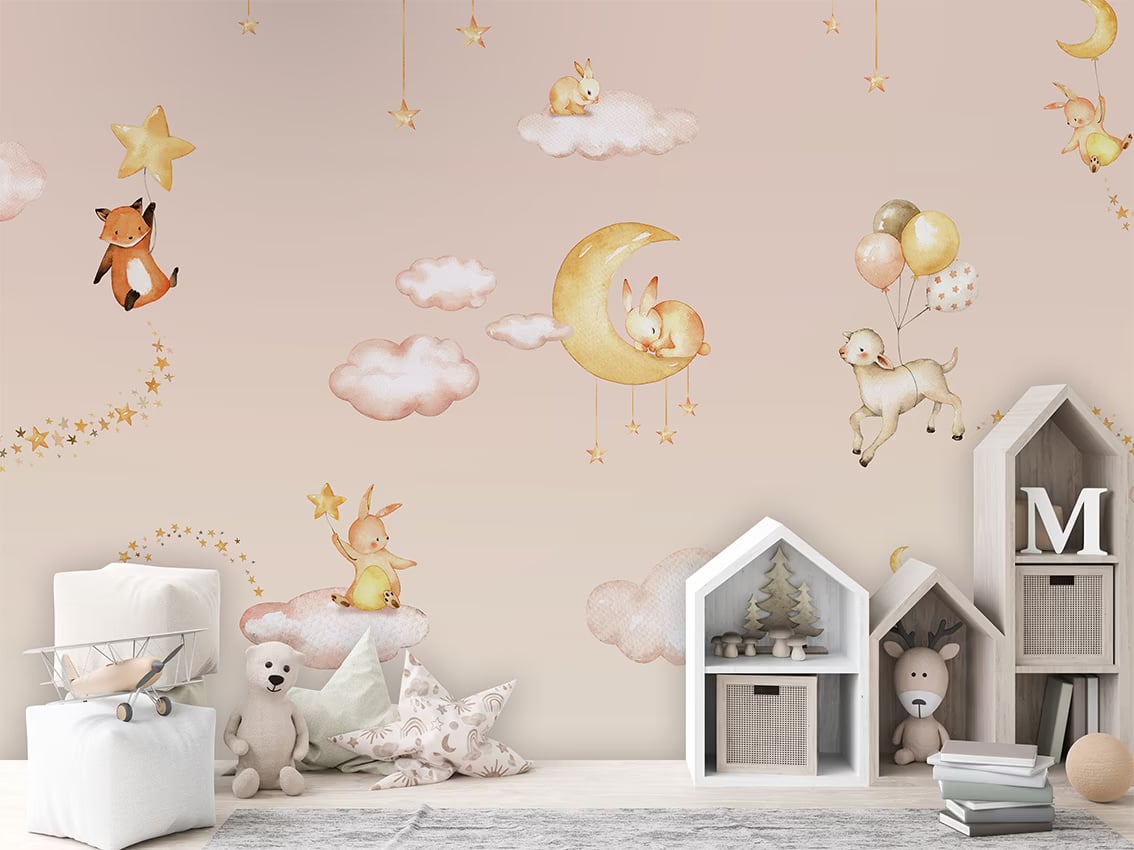 Sweet Dreams - Pink styled in a room