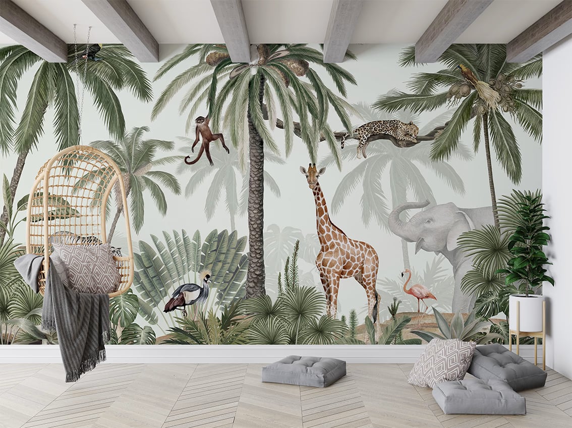 Tropical Jive styled in a room