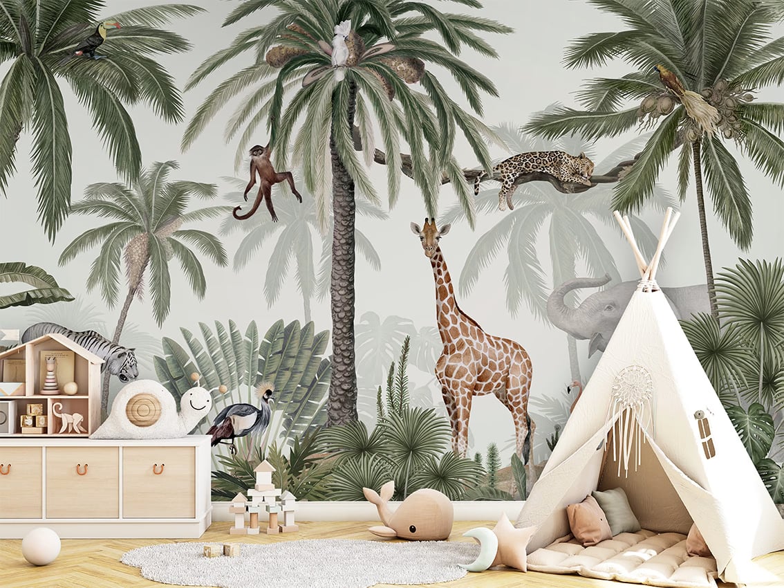 Tropical Jive styled in a room