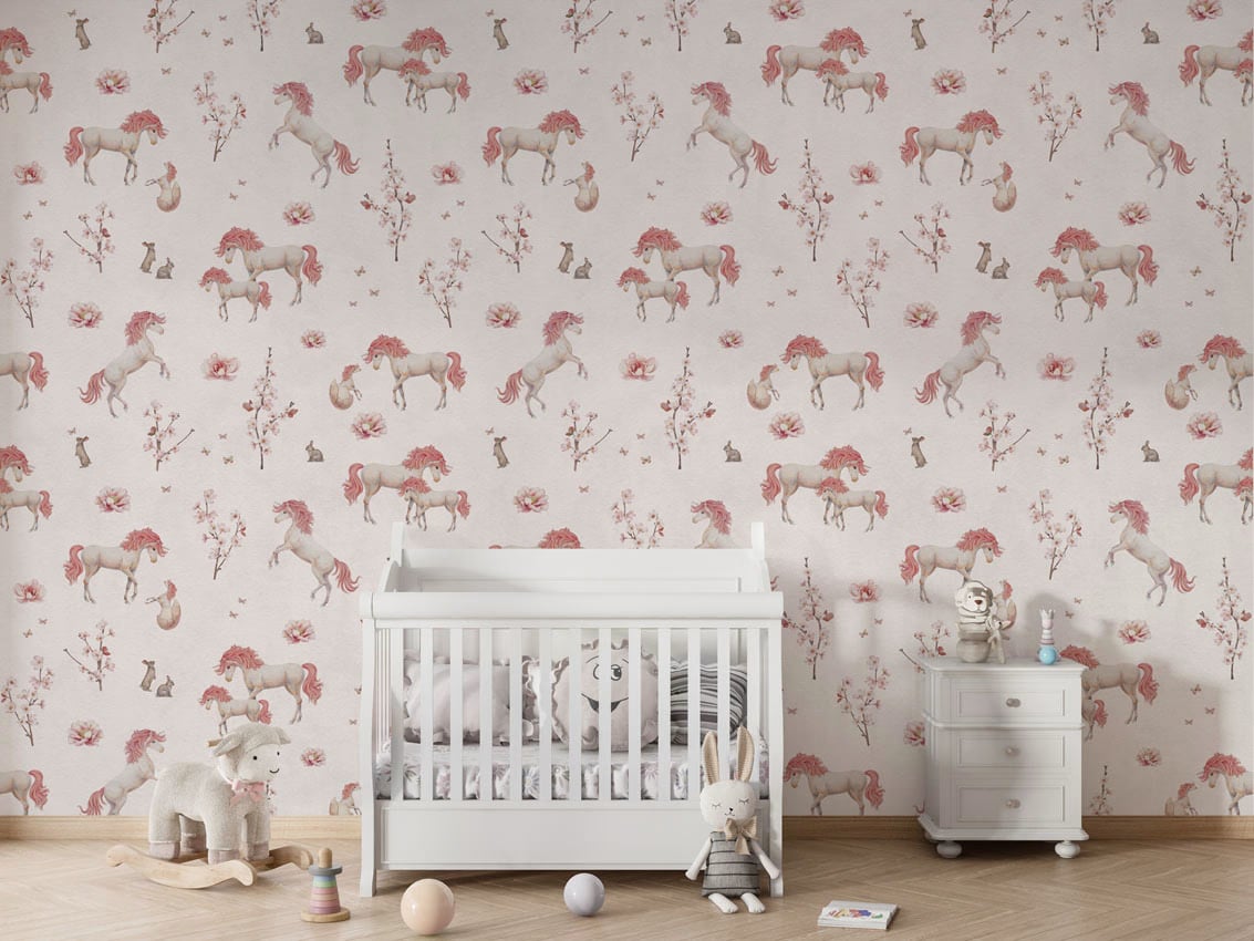 Unique Unicorn - White styled in a room