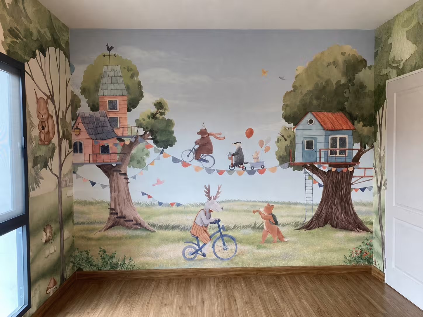 Oliver Robins - Treehouse Party - Installation